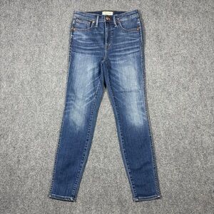 Madewell 10” High Rise Skinny Jeans Size 28